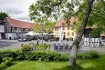 Logo Golf AG Hof Hausen vor der Sonne Gastronomie