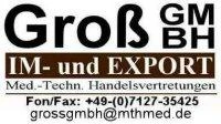 Logo Groß GmbH medizinisch-technische Handelsvertretung Im- und Export