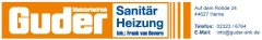Logo Guder Sanitär - Heizung