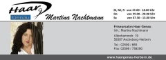 Logo Haar Genau Friseursalon Inh. Martina Nachtmann