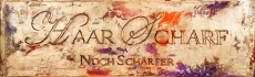 Logo Haarscharf Berndt Wagner Friseursalon