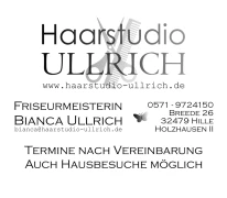 Haarstudio Ullrich Friseurmeisterin Bianca Ullrich Hille