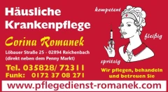Häusliche Krankenpflege Corina Romanek Reichenbach, Oberlausitz
