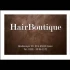Logo Hairboutiqe Bredeney Friseurmeisterin