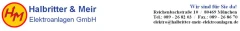 Logo Halbritter & Meir Elektroanlagen GmbH