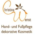 Logo Hand und Fu&szlig;pflege dekorative Kosmetik Christina Wenst