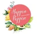Logo Happenpappen vegane Küche