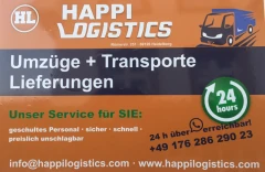 Happi Logistics Umzüge, Transorte, Lieferungen Heidelberg