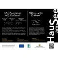 Haus am See Flyer mit allen Info&acute;s zum Hotel und Restaurant