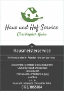 Haus und Hof-Service Christopher Kuhn Nohfelden