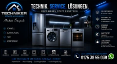 Haushaltsger&auml;te‑Reparatur & Diagnose (mobil) &ndash; Techniker Malik &Ouml;zipek Heddesheim