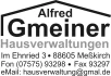 Logo Hausverwaltung Alfred Gmeiner