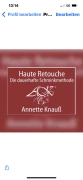 Haute Retouche Fachpraxis Annette Knauß Gärtringen