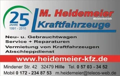 Logo Heidemeier, M.