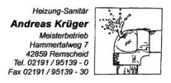 Logo Heizung-Sanitär Andreas Krüger Meisterbetrieb