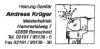 Logo Heizung-Sanitär Andreas Krüger Meisterbetrieb