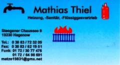 Heizung-Sanitär-Flüssiggas, Mathias Thiel Hagenow