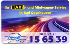 Henke Fahrtenservice Taxi- und Mietwagenbetrieb Bad Oeynhausen