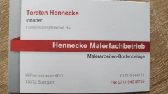 Hennecke Malerfachbetrieb Stuttgart