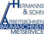 Logo Hermanns und Sohn Baumaschinenverleih