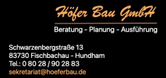 Höfer Bau GmbH Fischbachau