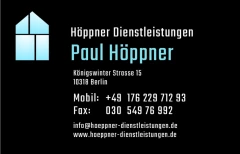 Höppner Dienstleistungen Meisterbetrieb Berlin