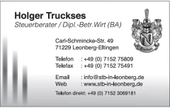 Holger Truckses Steuerberater Leonberg