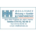 Hollinden Heizung + Sanit&auml;r e. K. Vechta