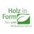 Logo Holz In Form Bau & Möbeltischlerei