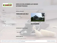 Holzbau Sabielny, Inhaber Stefan Sabielny Neu Schloen, Mecklenburg