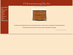 Holzrestaurierung Nicolai Bühlerzell