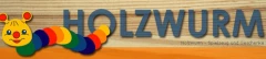 Logo Holzwurm Holzspielzeug u. Geschenke