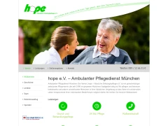 HOPE - Häusliche Onkologiepflege e.V. - ambulanter Pflegedienst München