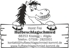 Logo Horst Frei Hufbeschlagschmied