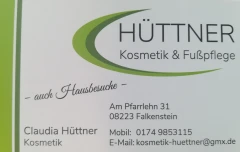 Hüttner Claudia, Kosmetik/Fußpflege Falkenstein