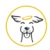 Logo Hundeschule DER-HUNDEENGEL