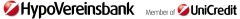 Logo HypoVereinsbank - Member of UniCredit Group