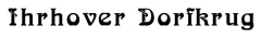 Logo Ihrhover Dorfkrug