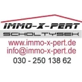 Logo immo-X-pert &ndash; Scholtysek