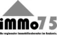 Logo immo75 - Ihr regionaler Immobilienberater