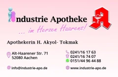 Industrie-Apotheke Hülya Akyol-Tokmak Aachen