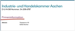 Industrie- und Handelskammer Aachen Aachen