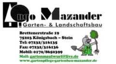 Ingo Mazander Garten- und Landschaftsbau Königsbach-Stein