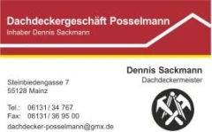 Logo Dachdeckergeschäft Posselmann, Inh. Dennis Sackmann