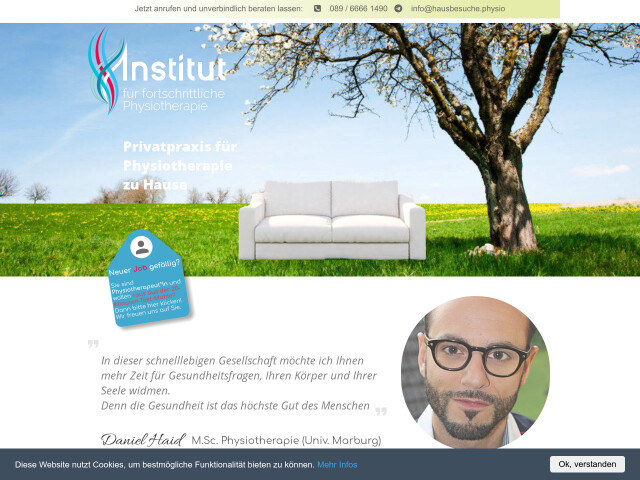 Institut Fur Fortschrittliche Physiotherapie M Sc Daniel Haid