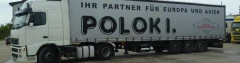 Logo Polok, Internat. Spedition Handel Import Export