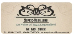 Ivica Sopcic Schlosserei & Metallbau Langenselbold