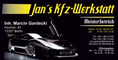 Jan's Kfz-Werkstatt Berlin