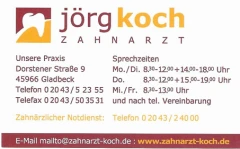 J&ouml;rg Koch Zahnarzt Gladbeck