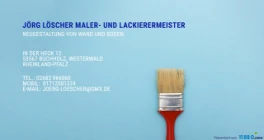 Jörg Löscher Maler- und Lackierermeister Buchholz, Westerwald